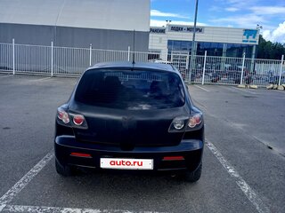 2008 Mazda 3 I (BK) Рестайлинг, чёрный, 450000 рублей, вид 4