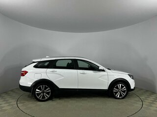 2019 Lada (ВАЗ) Vesta SW Cross I, белый, 839000 рублей, вид 4