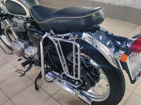 2003 Kawasaki W 650, зелёный, 530000 рублей, вид 3