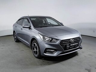 2018 Hyundai Solaris II, серый, 1413000 рублей, вид 3