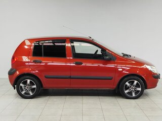 2009 Hyundai Getz I Рестайлинг, красный, 420000 рублей, вид 4