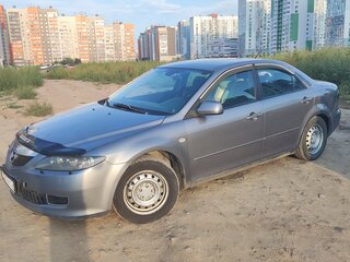 2005 Mazda 6 I (GG) Рестайлинг, серый, 264000 рублей, вид 1