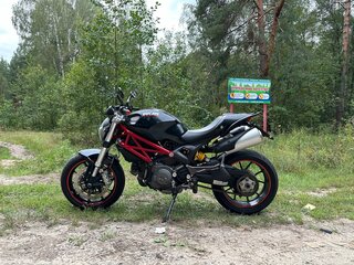 2014 Ducati Monster 796, чёрный, 570000 рублей, вид 4
