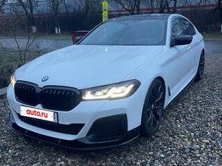 2021 BMW 5 серии 523d VII (G30/G31/G38) Рестайлинг, белый, 5300000 рублей, вид 1