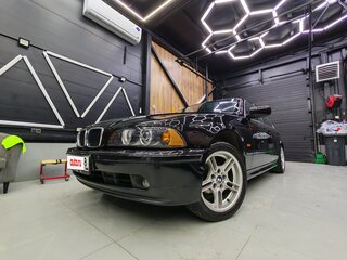 2002 BMW 5 серии 520i IV (E39) Рестайлинг, чёрный, 1650000 рублей, вид 5