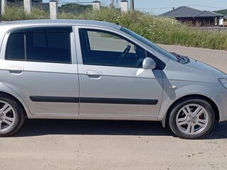 2008 Hyundai Getz I Рестайлинг, серебристый, 450000 рублей, вид 2
