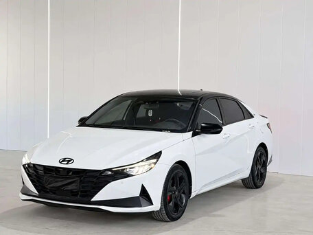2022 Hyundai Elantra VII (CN7), белый, 1715000 рублей, вид 4