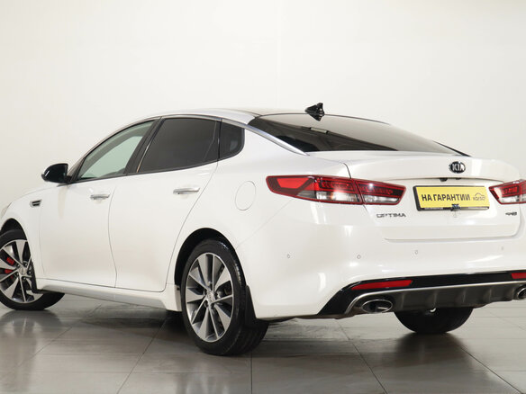 2017 Kia Optima IV, белый - вид 3
