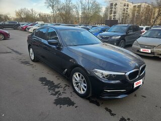 2019 BMW 5 серии 518d VII (G30/G31/G38), чёрный, 3250000 рублей, вид 2