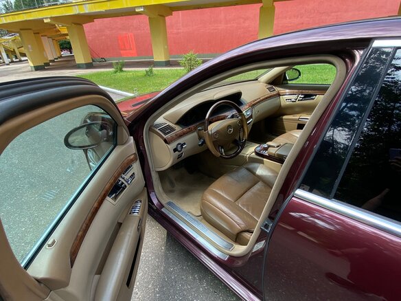 2006 Mercedes-Benz S-Класс 350 Long V (W221), красный, 799000 рублей - вид 20