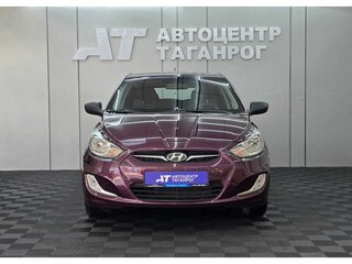 2012 Hyundai Solaris I, фиолетовый, 885000 рублей, вид 4