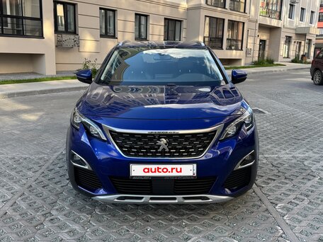 2017 Peugeot 3008 II, синий, 1375000 рублей, вид 2