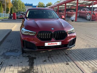 2021 BMW X6 30d III (G06), красный, 7300000 рублей, вид 2