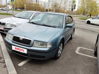 2008 Skoda Octavia I (A4) Рестайлинг, голубой, 400000 рублей, вид 5