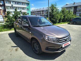 2019 Lada (ВАЗ) Granta I Рестайлинг, коричневый, 480000 рублей, вид 1