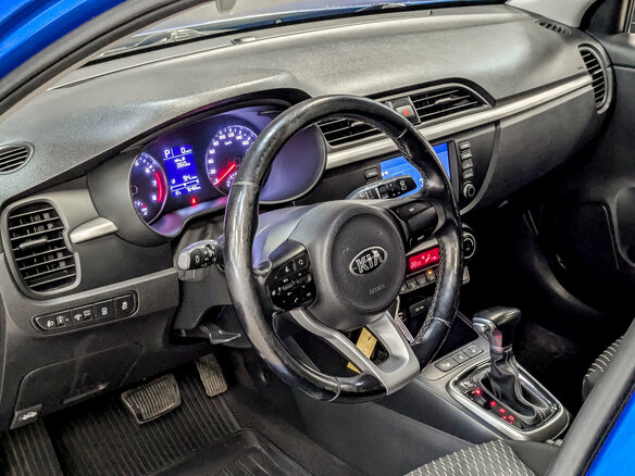 2018 Kia Rio X-Line IV, синий, 1535000 рублей - вид 15