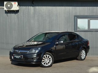 2012 Opel Astra H Рестайлинг, чёрный, 539888 рублей, вид 1