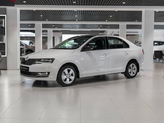 2017 Skoda Rapid I Рестайлинг, белый, 1475000 рублей, вид 1