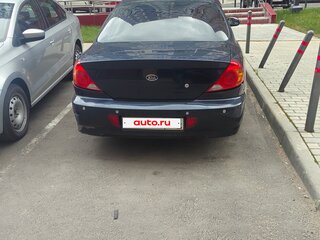 2007 Kia Spectra I Рестайлинг 2, синий, 120000 рублей, вид 4