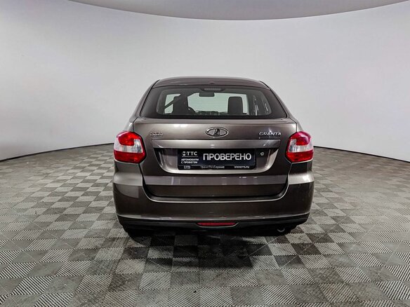 2018 Lada (ВАЗ) Granta I Рестайлинг, коричневый, 459000 рублей - вид 6