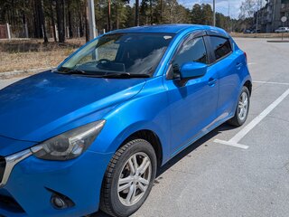 2015 Mazda Demio IV (DJ), синий, 800000 рублей, вид 3