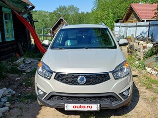 2014 SsangYong Actyon II Рестайлинг, серебристый, 1200000 рублей, вид 2