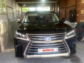 2016 Lexus LX 570 III Рестайлинг 2, чёрный, 7400000 рублей, вид 1