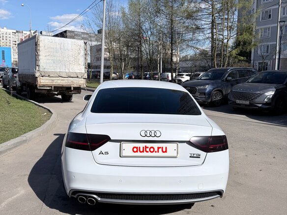 2015 Audi A5 I (8T) Рестайлинг, белый, 2550000 рублей - вид 4