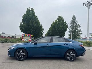 2023 Hyundai Elantra N Line VII (CN7) Рестайлинг, синий, 1320000 рублей, вид 4
