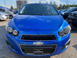 2014 Chevrolet Aveo II, синий, 580000 рублей, вид 3