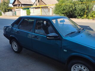 1997 Lada (ВАЗ) 21099, зелёный, 75000 рублей, вид 5