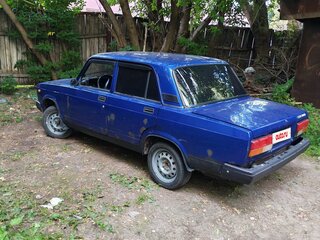 2010 Lada (ВАЗ) 2107, синий, 130000 рублей, вид 5