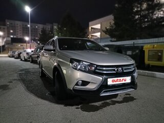 2018 Lada (ВАЗ) Vesta SW Cross I, серый, 820000 рублей, вид 2