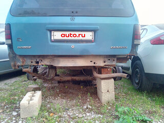 1992 Dodge Caravan II, чёрный, 60000 рублей, вид 1