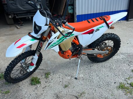 2021 KTM 350 EXC F, белый, 730000 рублей, вид 1