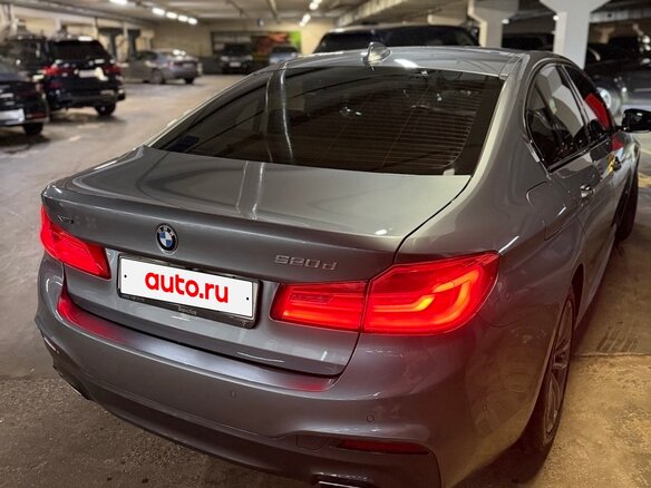 2018 BMW 5 серии 520d xDrive VII (G30/G31/G38), серый - вид 5