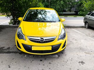 2013 Opel Corsa D Рестайлинг II, жёлтый, 1200000 рублей, вид 2