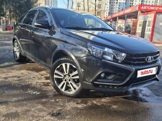 2019 Lada (ВАЗ) Vesta SW Cross I, чёрный, 825000 рублей, вид 1
