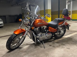 2004 Honda VTX 1300, оранжевый, 565000 рублей, вид 5