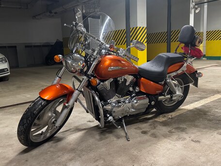 2004 Honda VTX 1300, оранжевый, 580000 рублей, вид 5