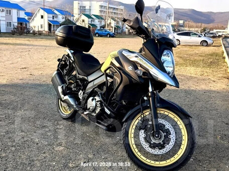 2017 Suzuki V-Strom DL 650, жёлтый, 530000 рублей, вид 1