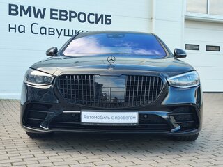 2021 Mercedes-Benz S-Класс 450 Long 4MATIC VII (W223), чёрный, 8479000 рублей, вид 3