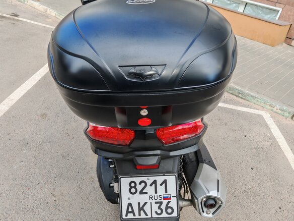 2014 Sym Maxsym 600, чёрный, 400000 рублей - вид 9