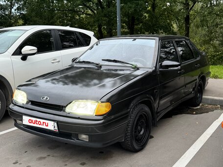 2008 Lada (ВАЗ) 2115, чёрный, 115000 рублей, вид 1