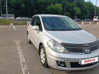 2007 Nissan Tiida I, серебристый, 499000 рублей, вид 1
