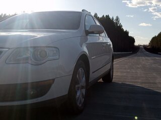 2010 Volkswagen Passat B6, белый, 820000 рублей, вид 3