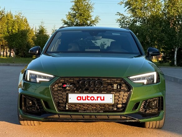 2017 Audi RS 4 IV (B9), зелёный, 4500000 рублей - вид 1