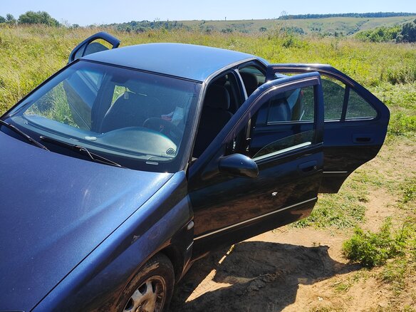 2002 Peugeot 406 I Рестайлинг, синий, 129000 рублей - вид 3