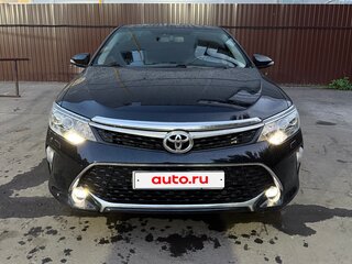 2017 Toyota Camry VII (XV50) Рестайлинг 2, чёрный, 2600000 рублей, вид 2