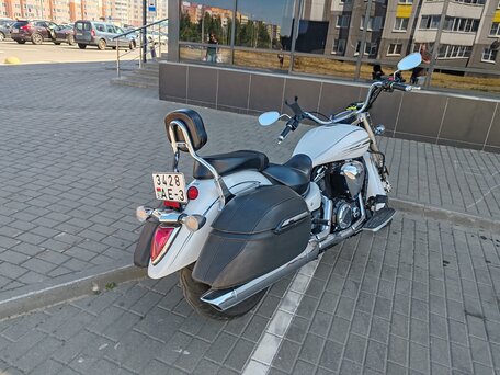 2008 Yamaha XVS1300, белый, 700000 рублей, вид 5